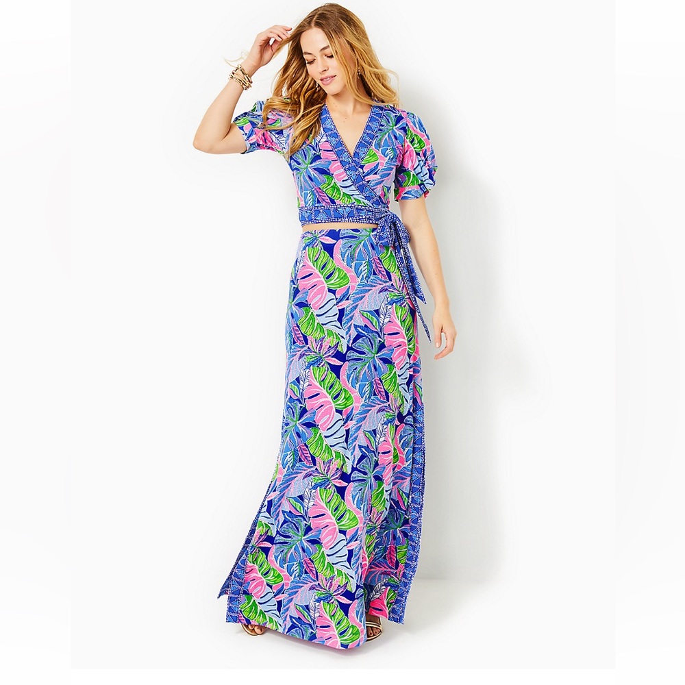 COPY - Lilly Pulitzer sailynn maxi dress 💙🩷🩵💚